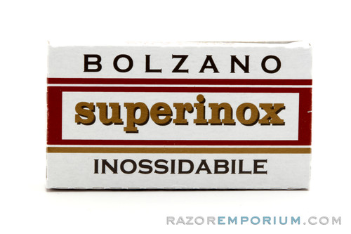 Bolzano Superinox Double Edge Razor Blades