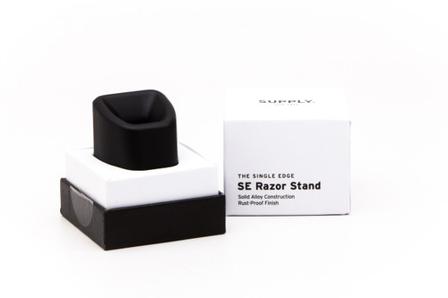 The Single Edge 2.0 Razor Stand | Matte Black