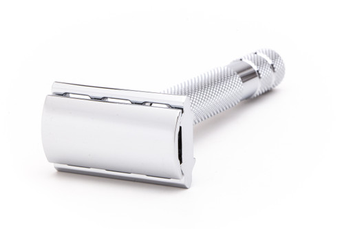Rockwell | 2C White Chrome Adjustable Double Edge Safety Razor
